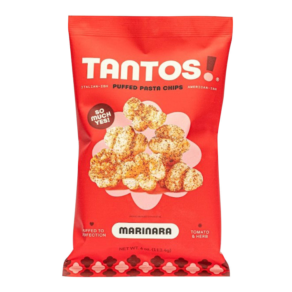 Wholesale Tantos - Puff Pasta Chips - Marinara - 4Oz- Bulk