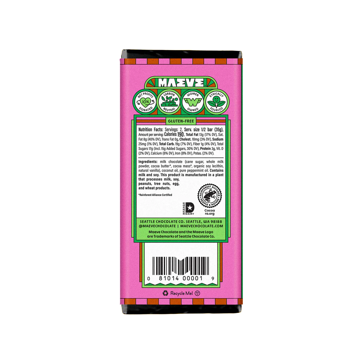 Wholesale Maeve Magical Mint Truff Bar- Bulk