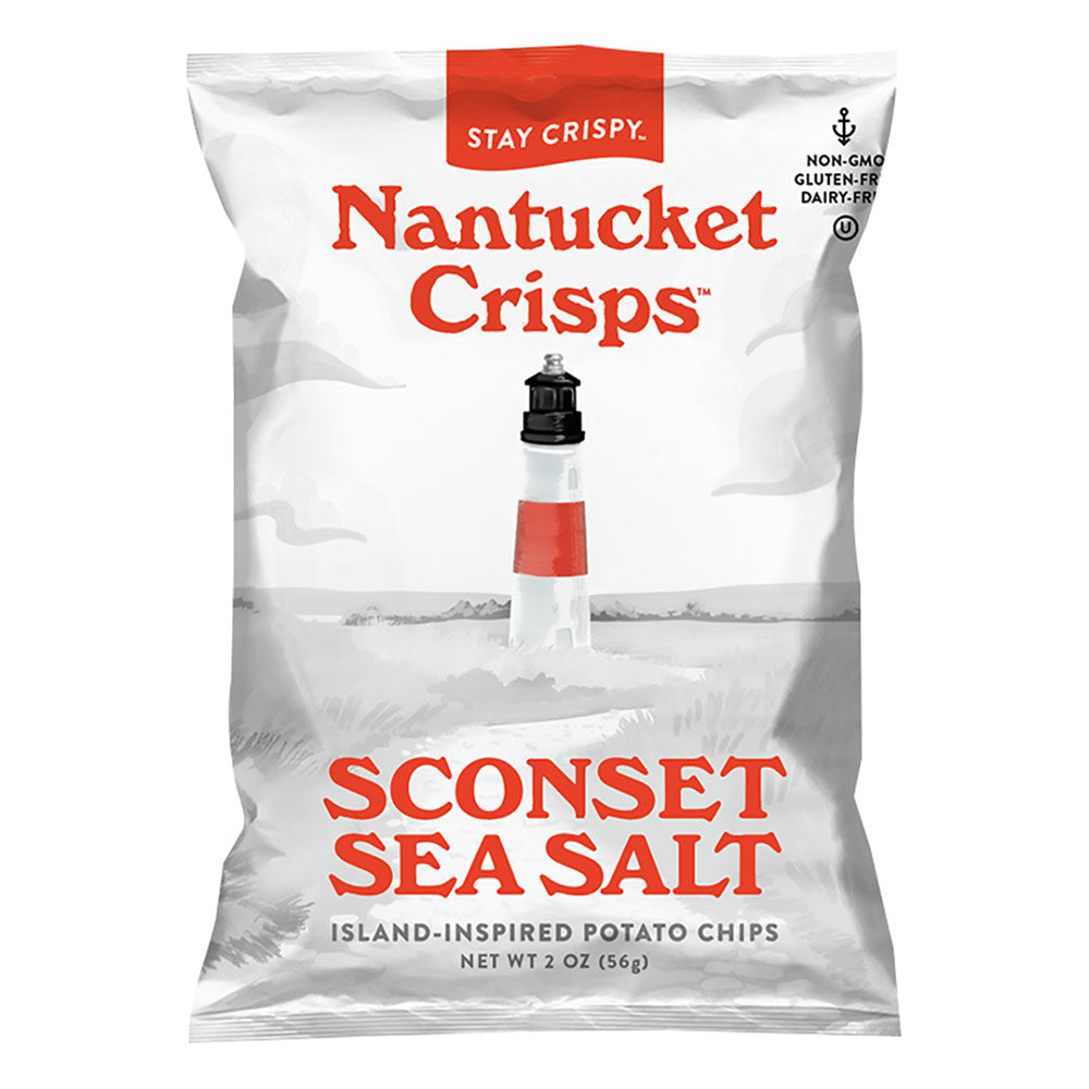 Wholesale Nantucket Crisps Sconset Sea Salt 2 Oz Bag- Bulk