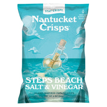 Wholesale Nantucket Crisps Steps Beach Salt & Vinegar 2 Oz Bag- Bulk