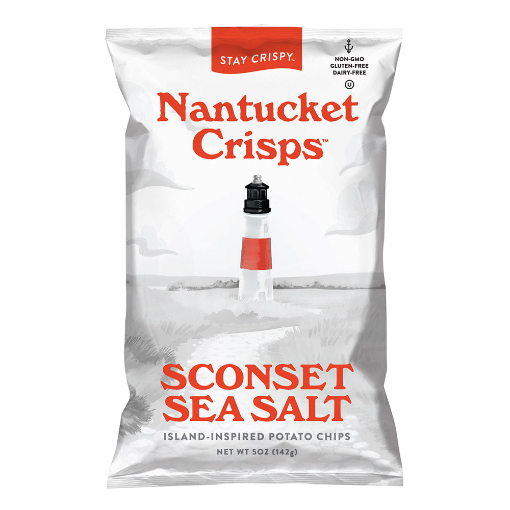 Wholesale Nantucket Crisps Sconset Sea Salt 5 Oz Bag- Bulk