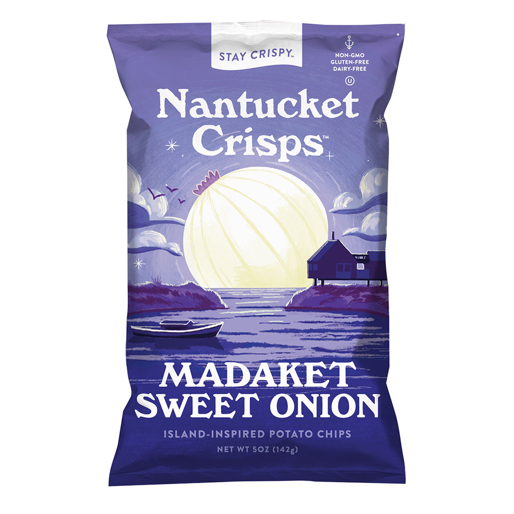 Wholesale Nantucket Crisps Madaket Sweet Onion 5 Oz Bag- Bulk