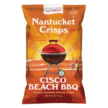 Wholesale Nantucket Crisps Cisco Beach Bbq 5 Oz Bag- Bulk