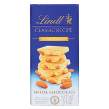Wholesale Lindt Classic Recipe White Chocolate Whole Almond Bar 5.3 Oz Bar- Bulk