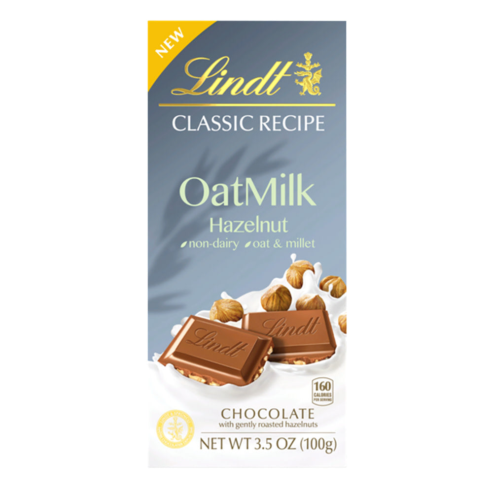 Wholesale Lindt Classic Oat Milk Hazelnut Chocolate 3.5 Oz Bar- Bulk