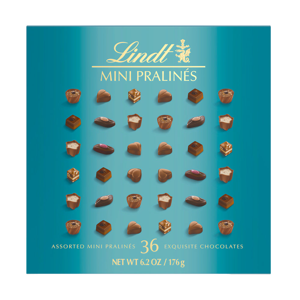 Wholesale Lindt Mini Pralines Turquoise 6.2 Oz Box- Bulk
