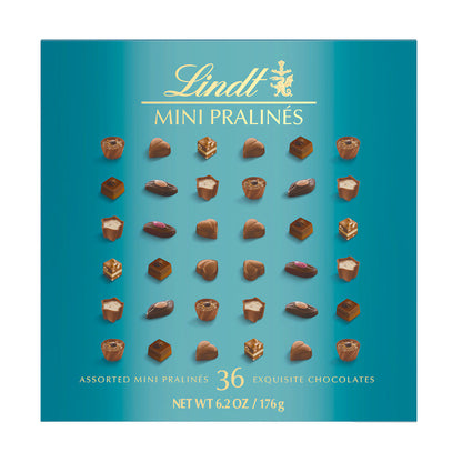 Wholesale Lindt Mini Pralines Turquoise 6.2 Oz Box- Bulk