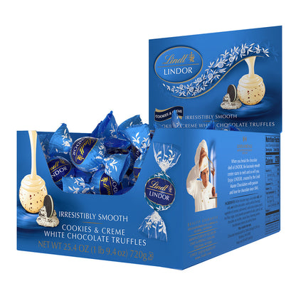 Wholesale Lindt Lindor Cookies And Creme Truffles 60 Count- Bulk