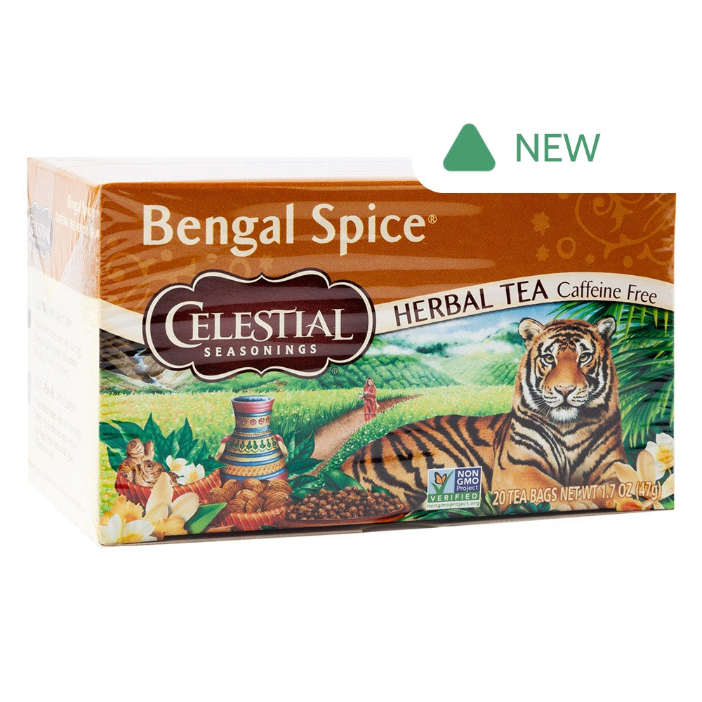 Wholesale Celestial Seasonings Bengal Spice Tea 20 Ct Box- Bulk