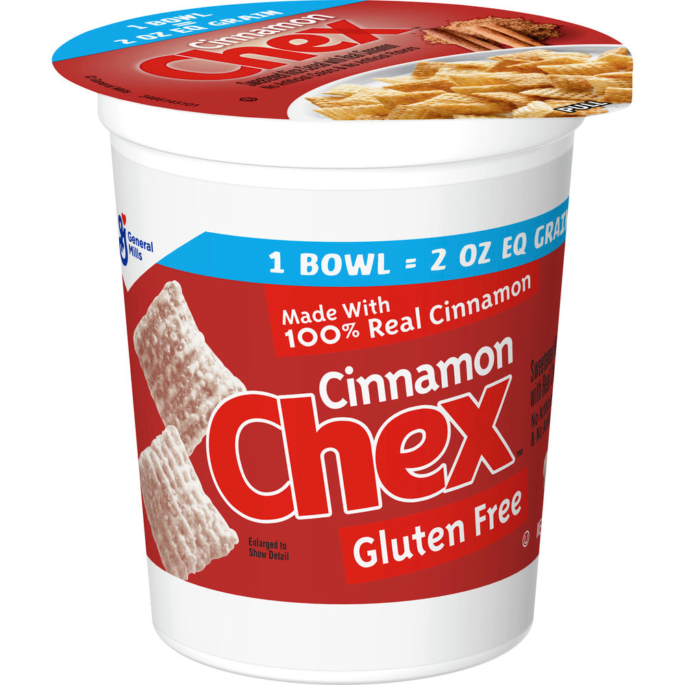 Wholesale General Mills Cinnamon Chex Single Serve | 2 oz cup- Bulk