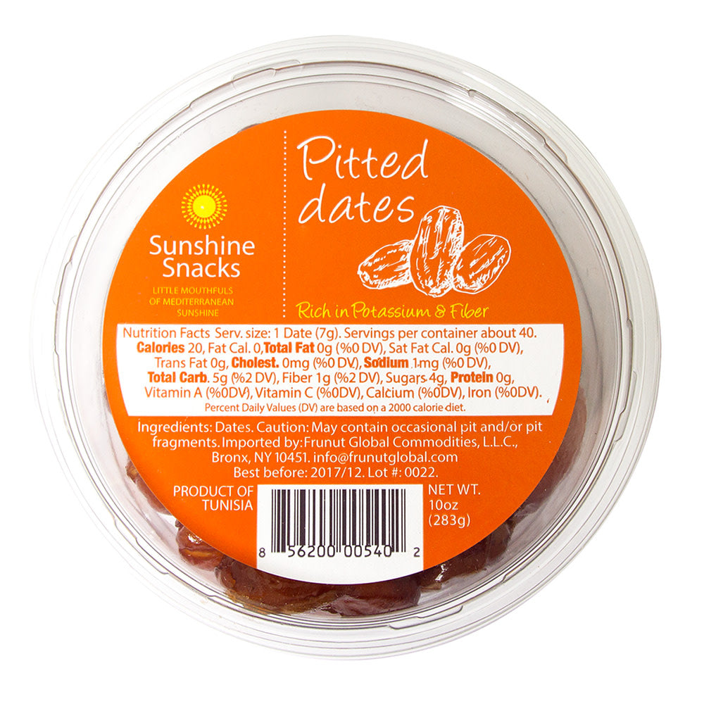 Wholesale Pitted Dates 10 Oz Cups- Bulk