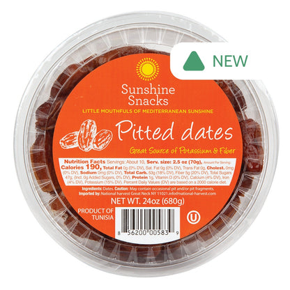 Wholesale Dates Pitted Imported 24 Oz Cup- Bulk