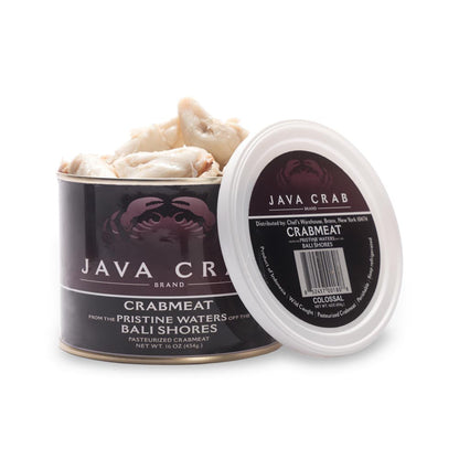 Wholesale Java Crab Colossal Lump Crab Meat 1lb- Bulk