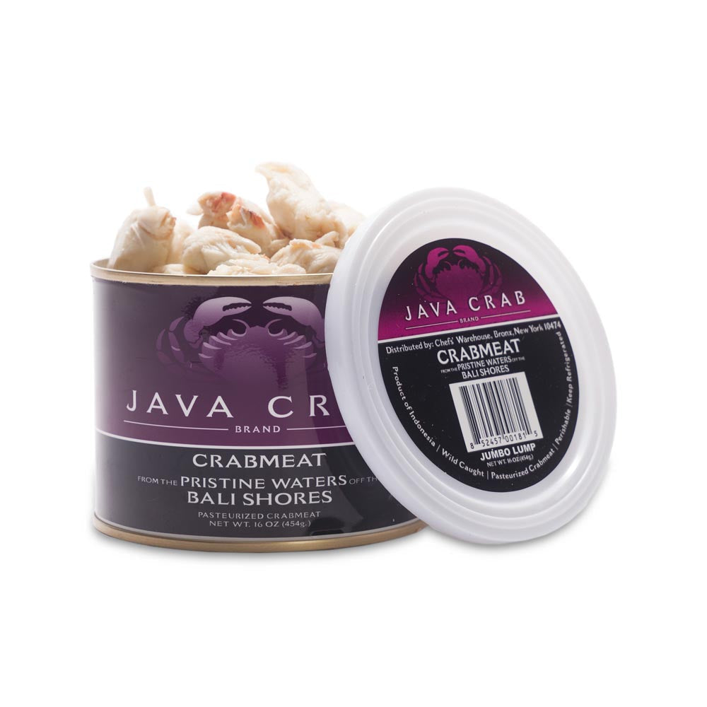 Wholesale Java Crab Crab Meat Jumbo Lump 1lb- Bulk