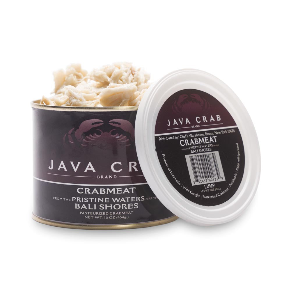 Wholesale Java Crab Crab Meat Lump 1lb- Bulk