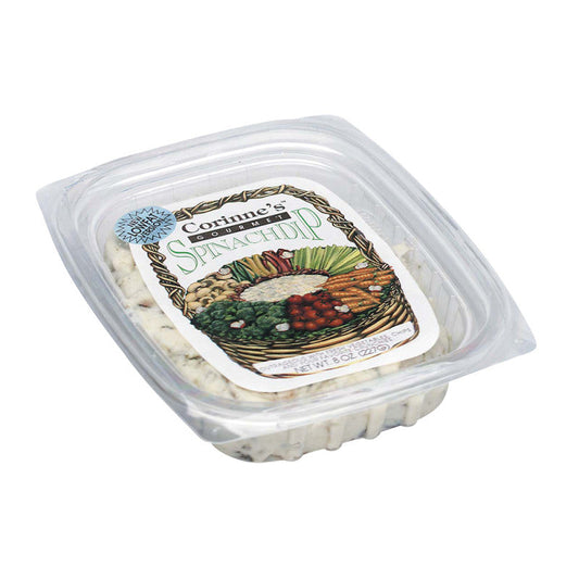 Wholesale Corinne'S Gourmet Low Fat Spinach Dip 8 Oz Tub- Bulk
