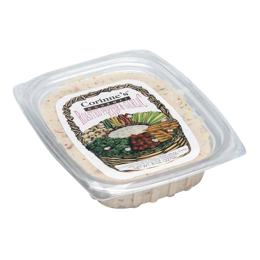 Wholesale Corinne's Gourmet Roasted Pepper And Garlic Dip 8 oz- Bulk