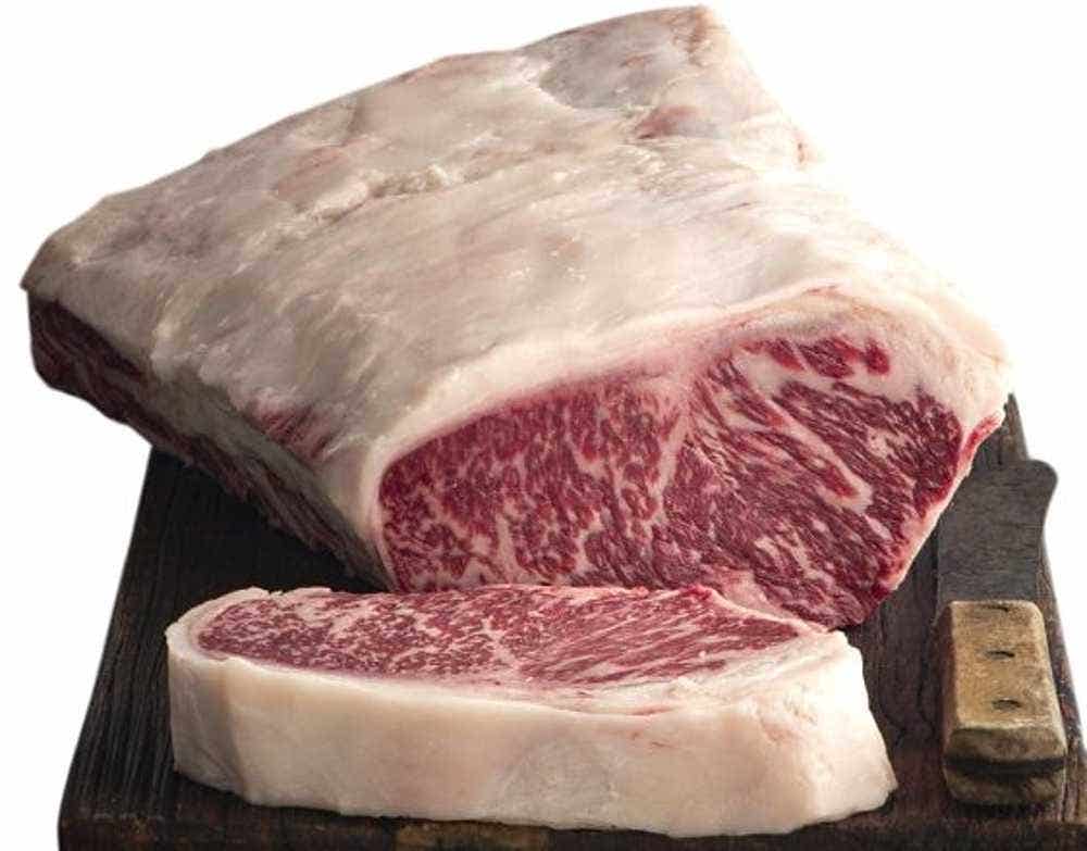 Wholesale Senku Purebred Wagyu Beef Striploin 1 Rib BMS 8-9 Wagyu 13 Lb- Bulk