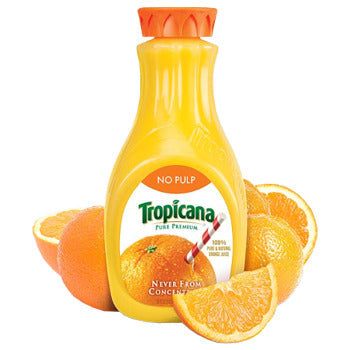 Wholesale Tropicana Orange Juice 52oz- Bulk