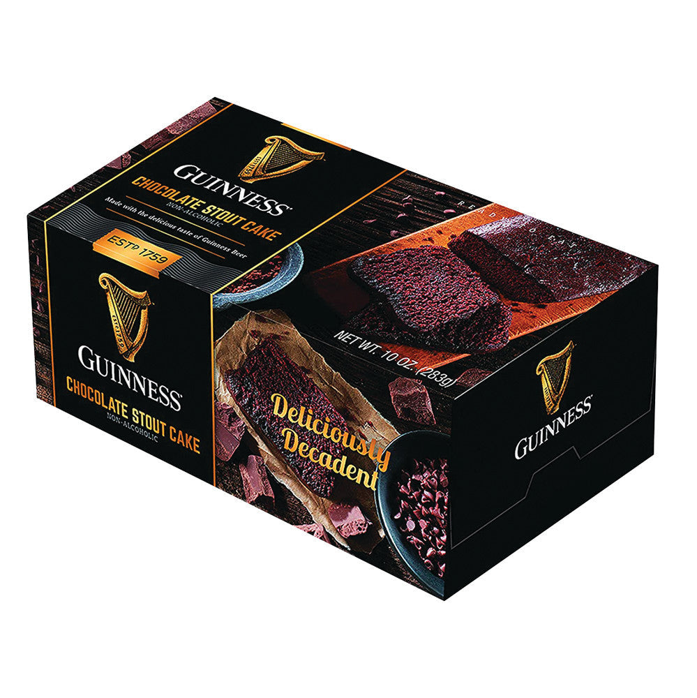 Wholesale Guinness Chocolate Stout Cake 10 Oz Box- Bulk