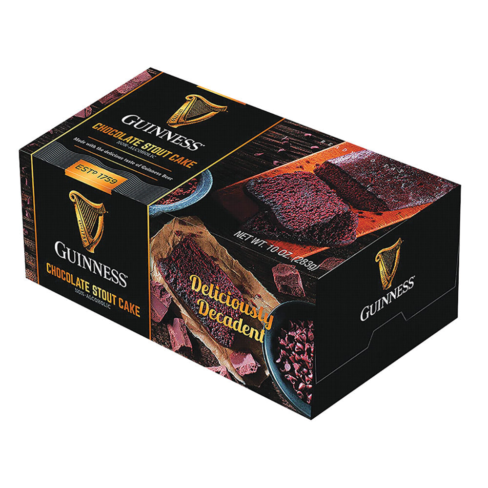 Wholesale Guinness Chocolate Stout Cake 10 Oz Box- Bulk