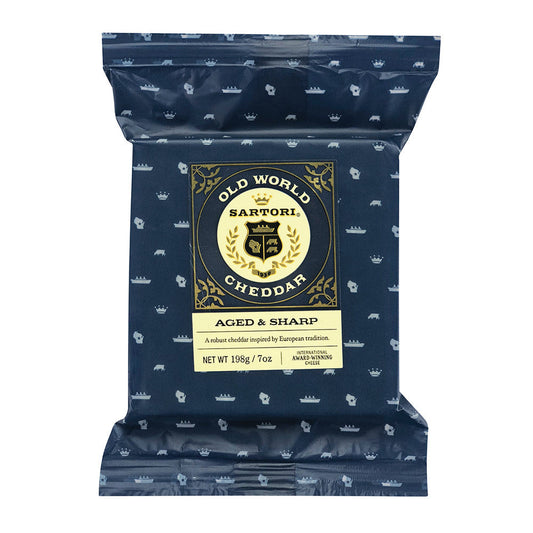 Wholesale Sartori Old World Cheddar Cuts 7 Oz Bag- Bulk