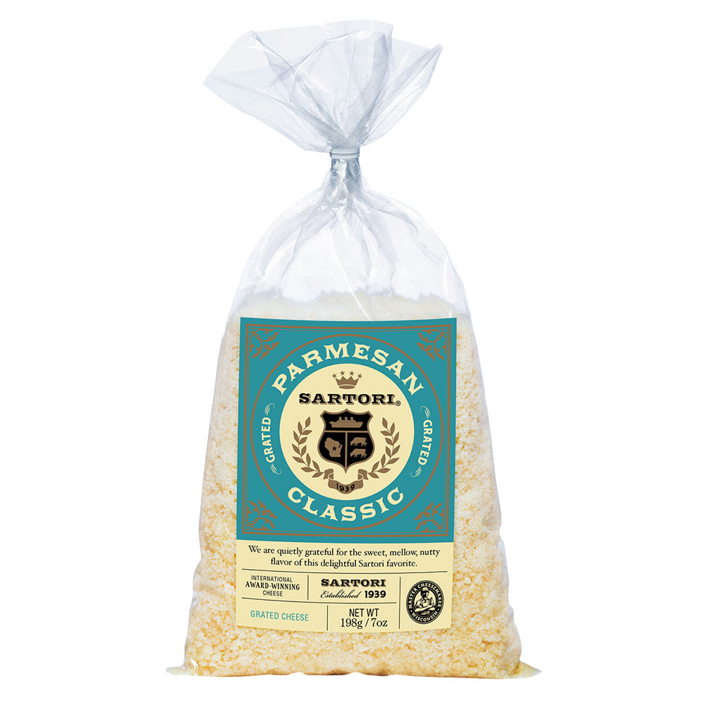 Wholesale Sartori Grated Parmesan Cheese 8 Oz Bag- Bulk