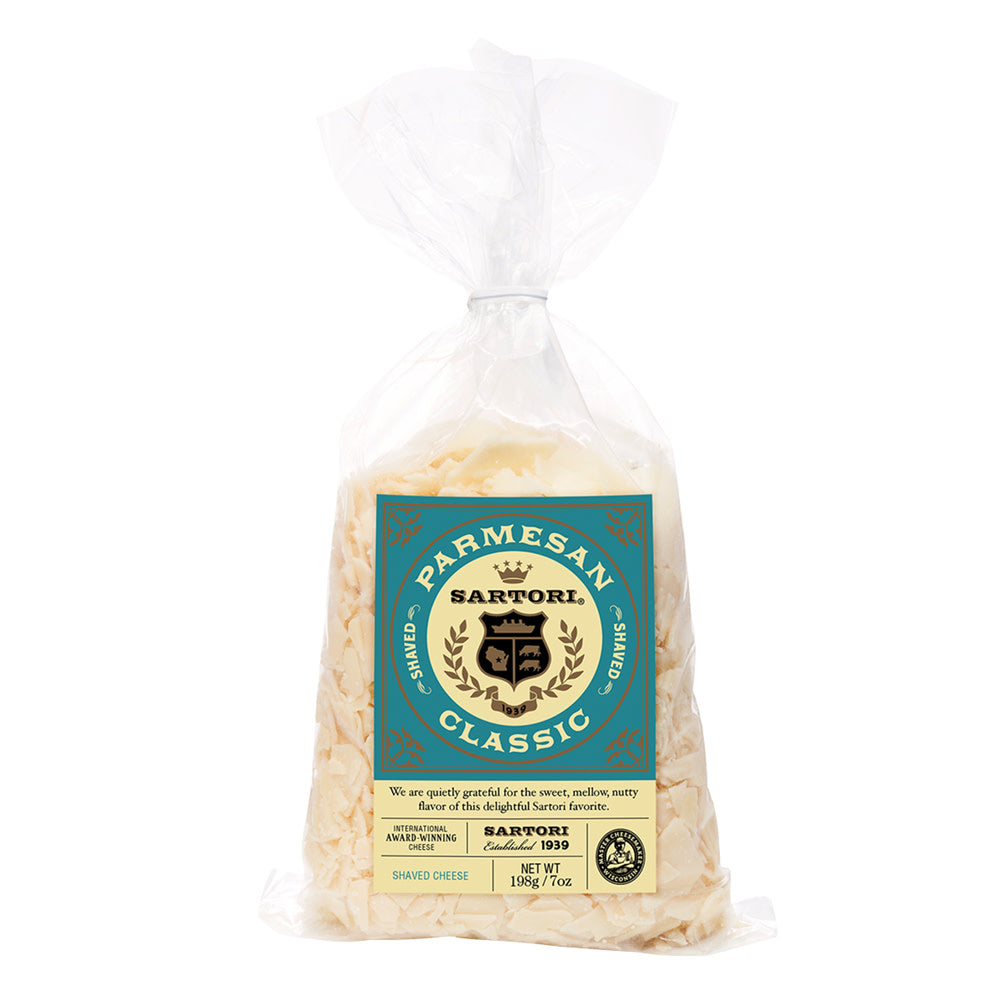 Wholesale Sartori Shaved Parmesan Cheese 7 Oz Bag- Bulk