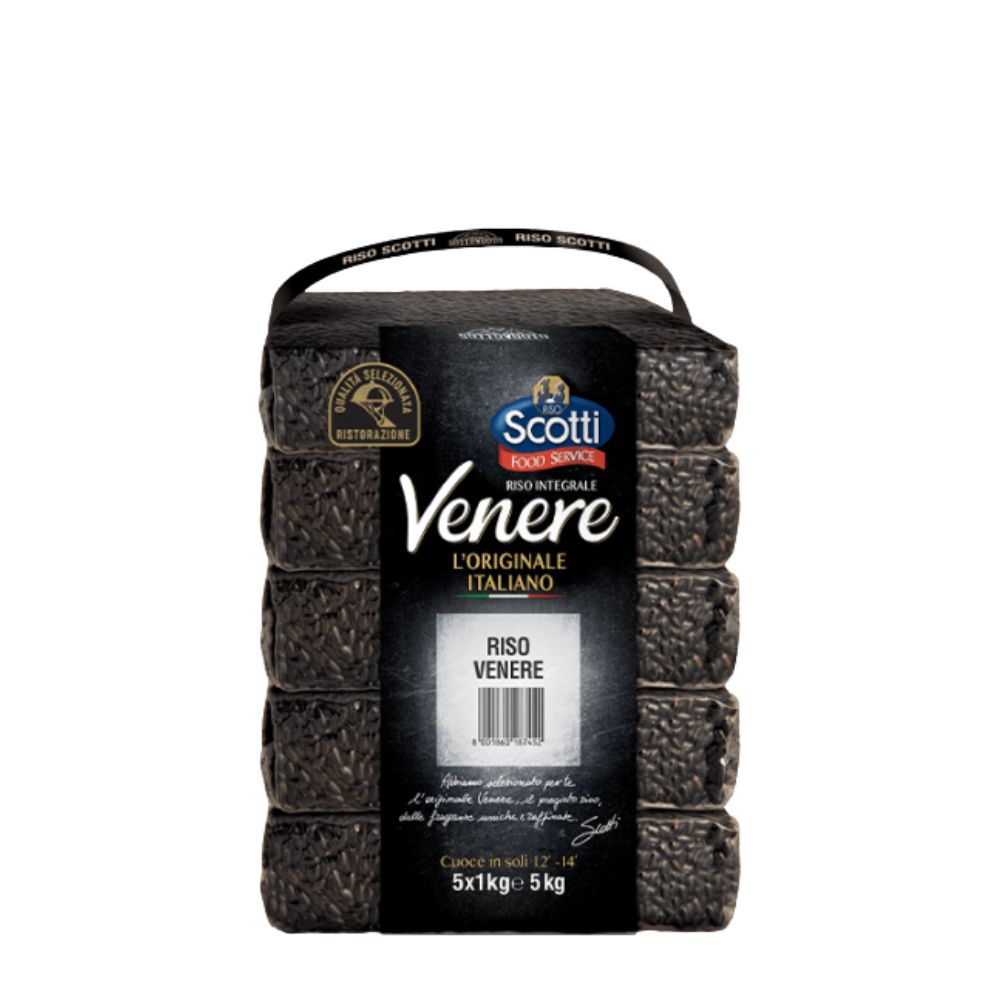 Wholesale Scotti Case Whole Grain Black Venere Rice- Bulk