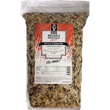 Wholesale Goose Valley Wild Brown Rice 5lb- Bulk