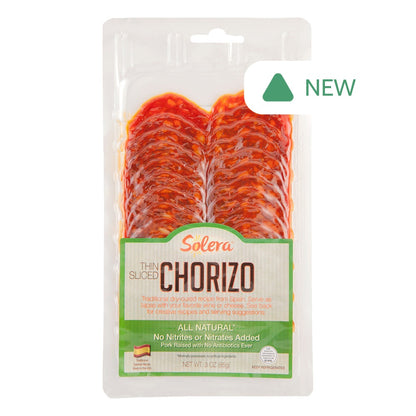 Wholesale Solera Sliced Chorizo 3 Oz- Bulk