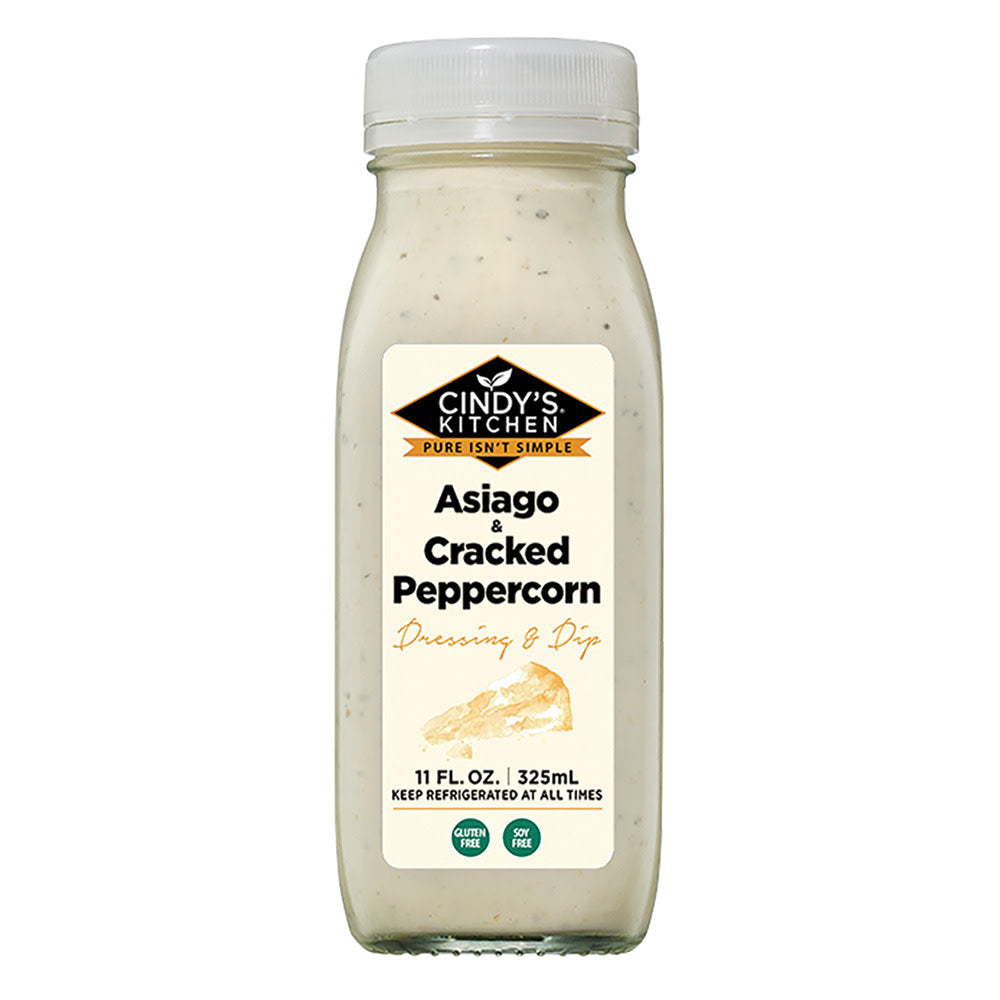 Wholesale Cindy'S Asiago & Cracked Peppercorn Dressing 11 Oz Bottle- Bulk