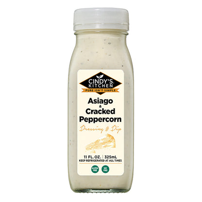 Wholesale Cindy'S Asiago & Cracked Peppercorn Dressing 11 Oz Bottle- Bulk