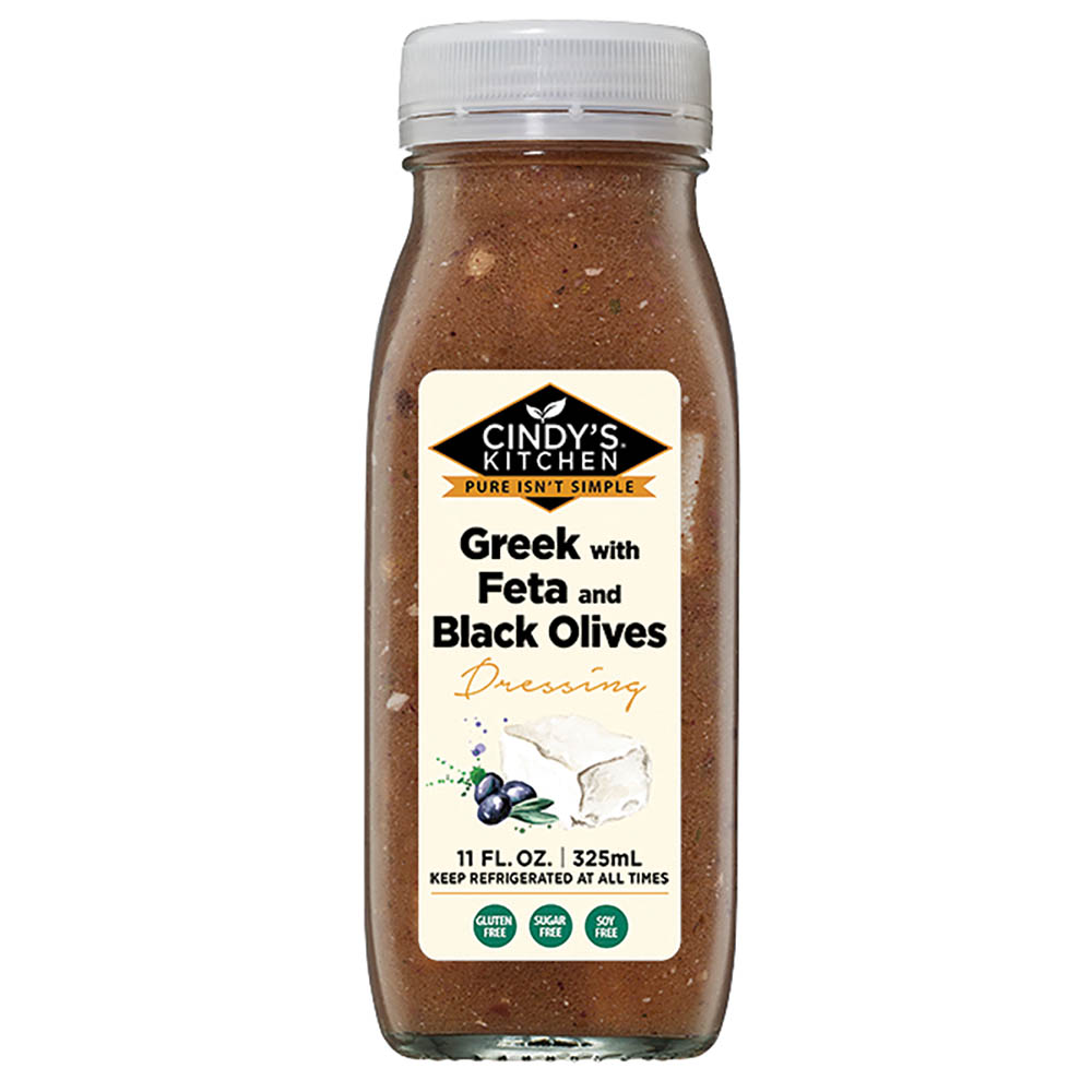 Wholesale Cindy'S Greek With Feta & Black Olives Dressing 11 Oz Bottle- Bulk