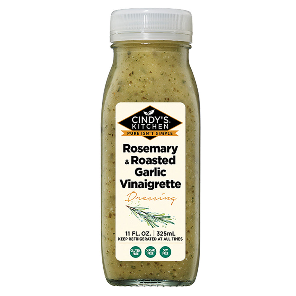Wholesale Cindy'S Rosemary & Roasted Garlic Vinaigrette Dressing 11 Oz Bottle- Bulk