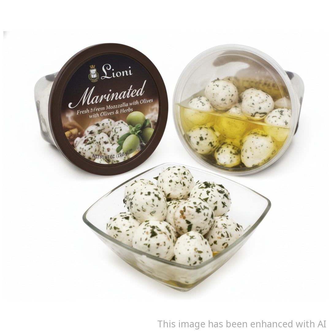 Wholesale Lioni Ciliegine Marinated Cup 8Oz- Bulk