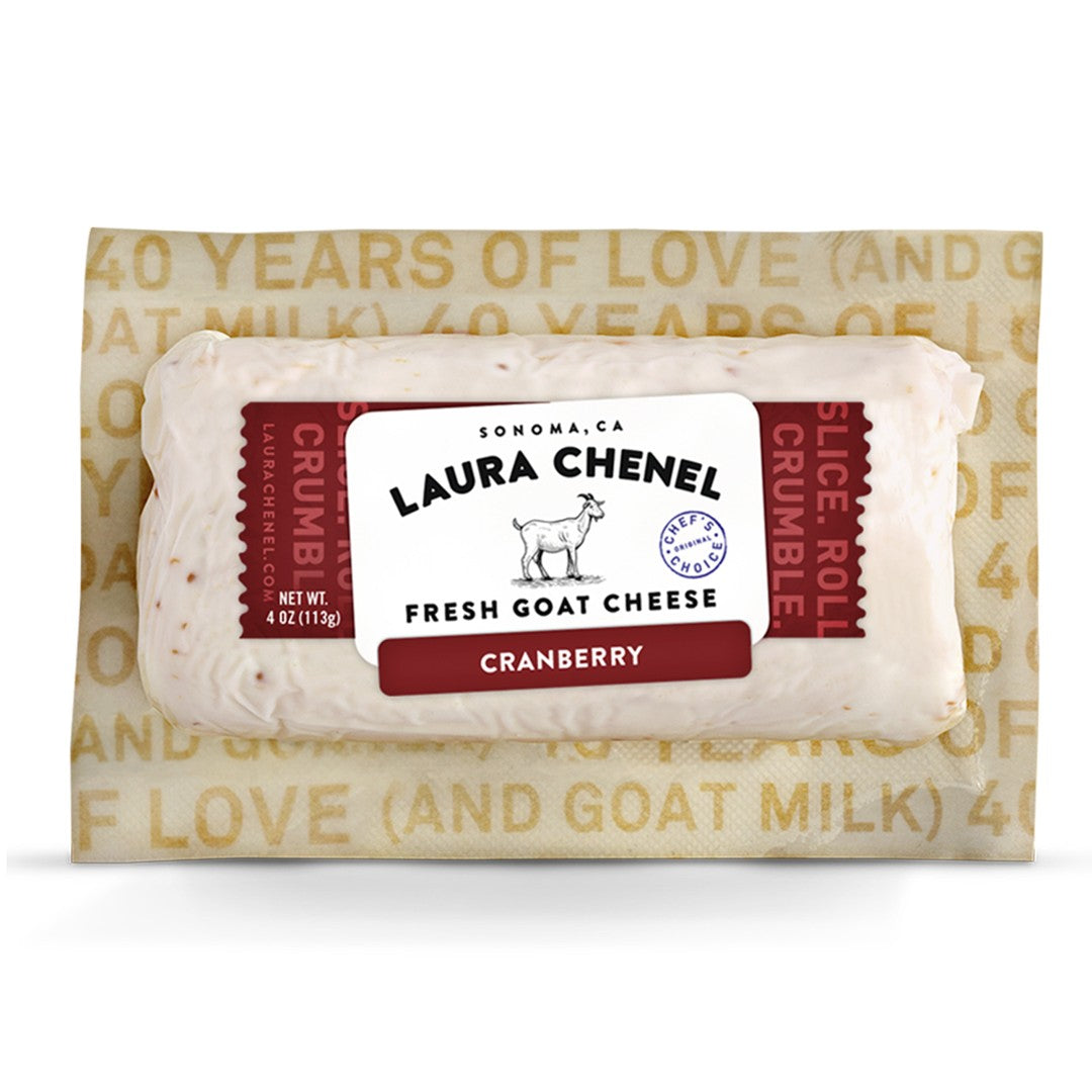 Wholesale Laura Chenel Goat Cranberry 4Oz- Bulk