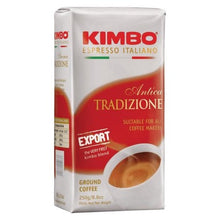 Wholesale Kimbo Antica Ground Espresso White Brick | 8.5 oz- Bulk