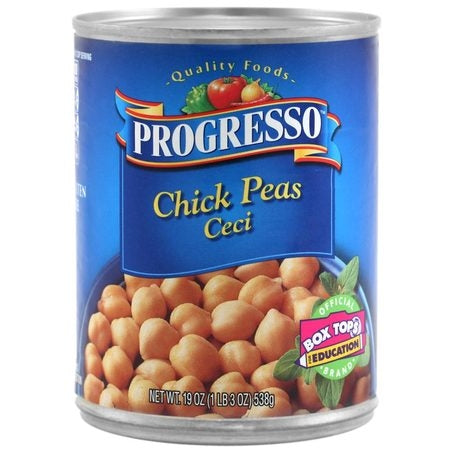 Wholesale Progresso Case Chick Peas- Bulk
