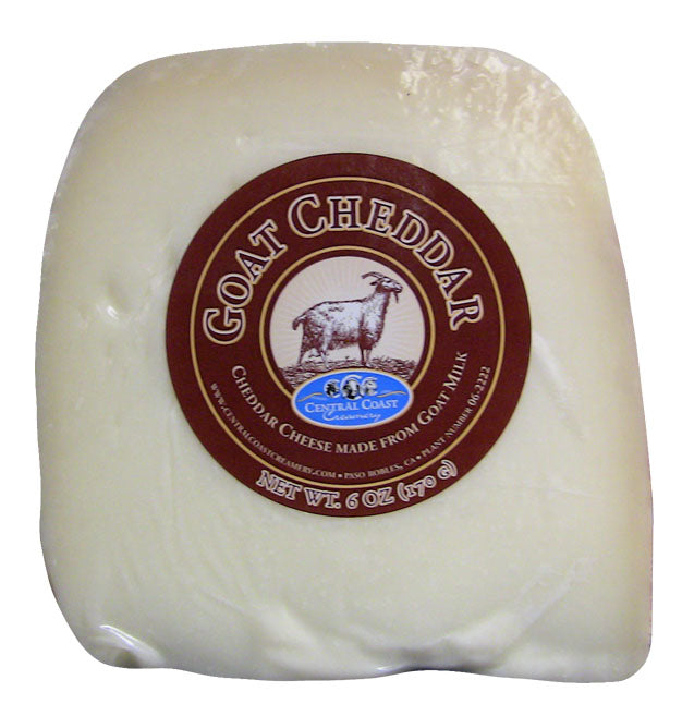 Wholesale Central Coast Ew Goat Cheddar Wedge- Bulk