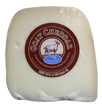 Wholesale Central Coast Ew Goat Cheddar Wedge- Bulk
