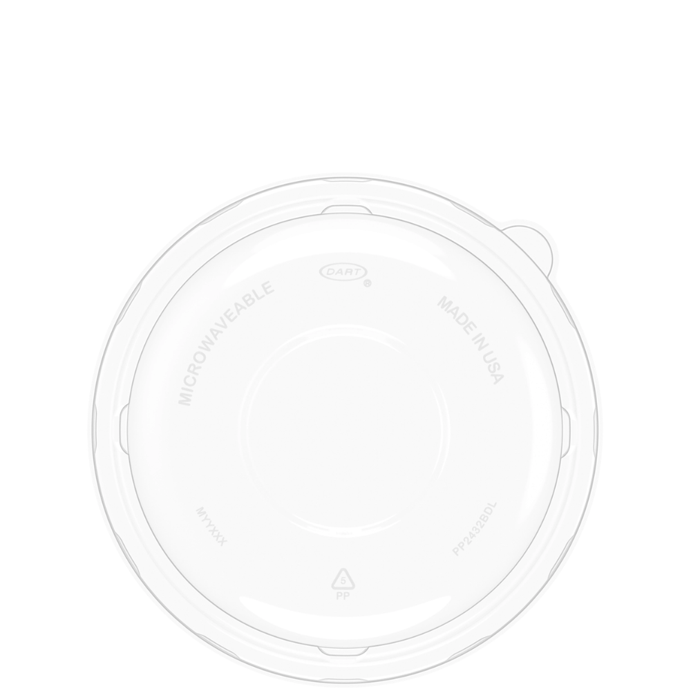 Wholesale Dart Case 24-32Oz Plastic Clear Dome Lid- Bulk