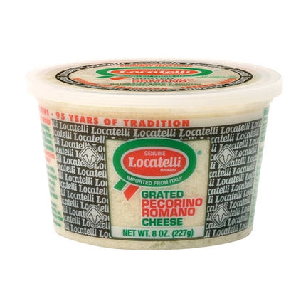 Wholesale Locatelli Case Grated Pecorino Romano Cheese- Bulk