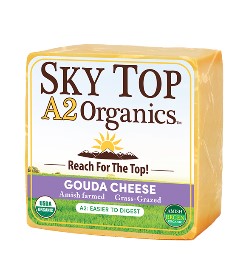 Wholesale Sky Top Organics Gouda Block- Bulk