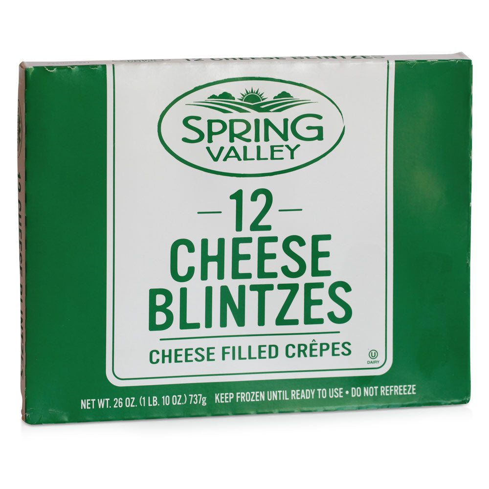 Wholesale Spring Valley Case 2.2Oz Cheese Blintz- Bulk