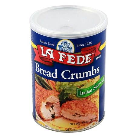 Wholesale La Fede Case Italian Seasoned Bread Crumbs- Bulk