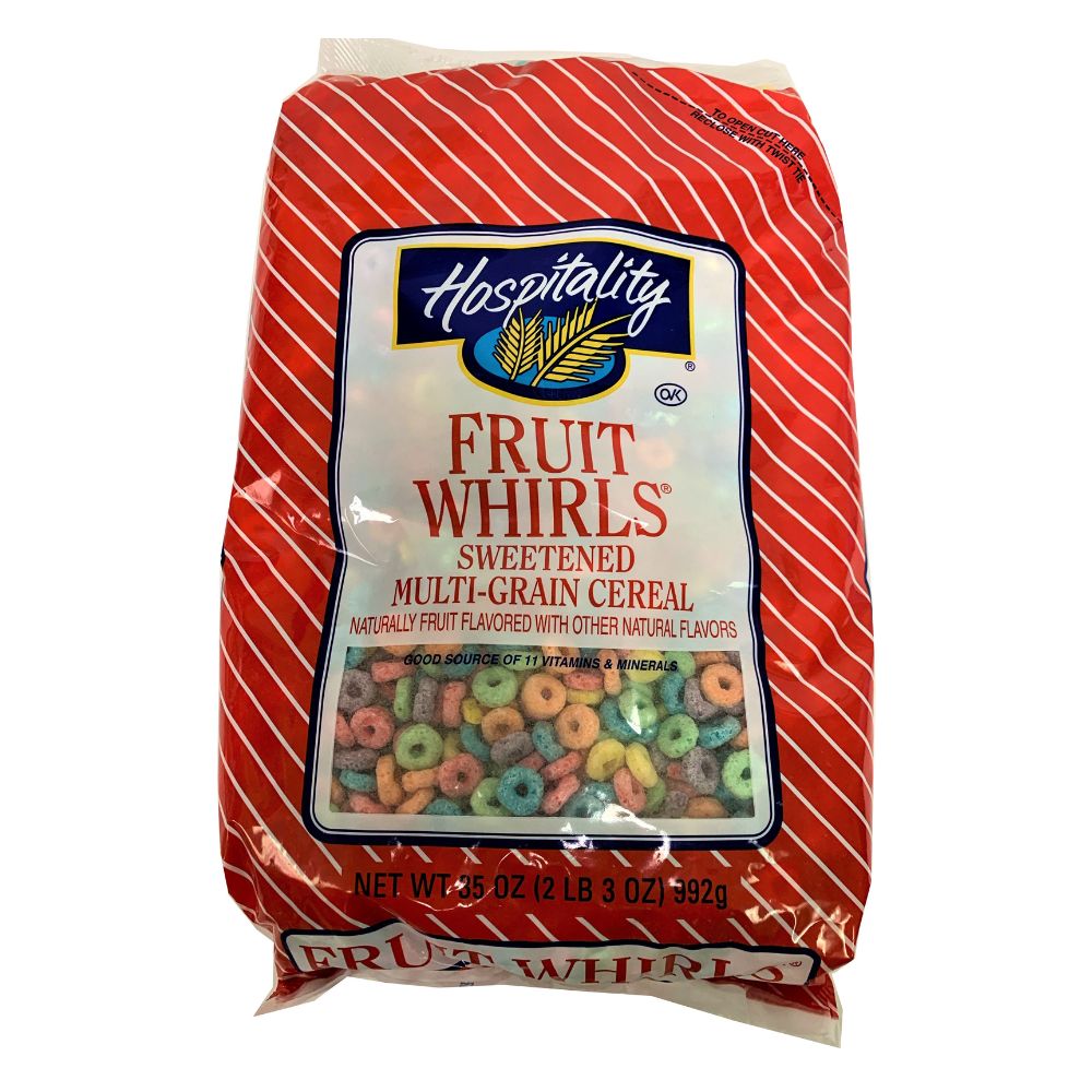Wholesale Hospitality Case Fruit Whirls Cereal- Bulk