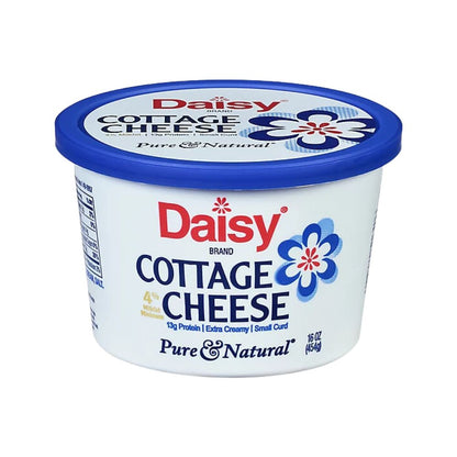 Wholesale Daisy Case Small Curd Cottage Cheese 4% Fat- Bulk