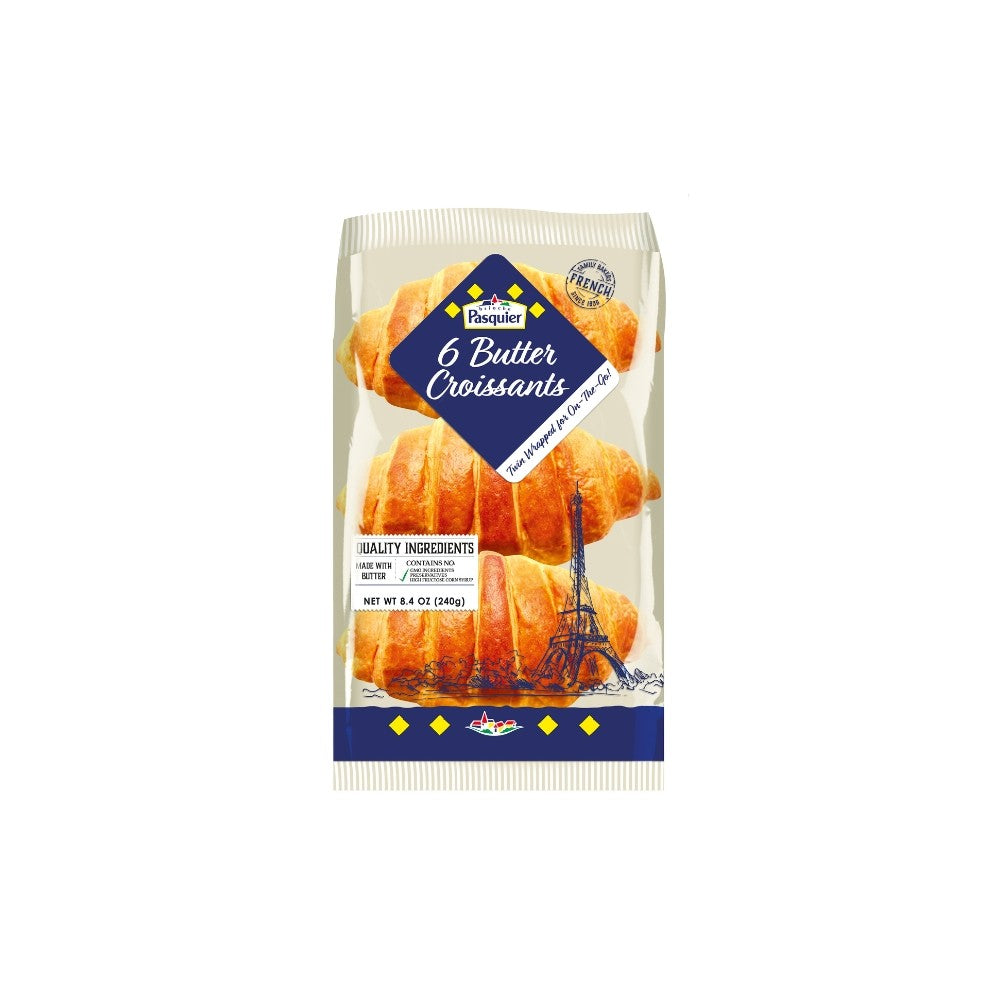 Wholesale Pasquier Case Brioche Butter Croissant- Bulk