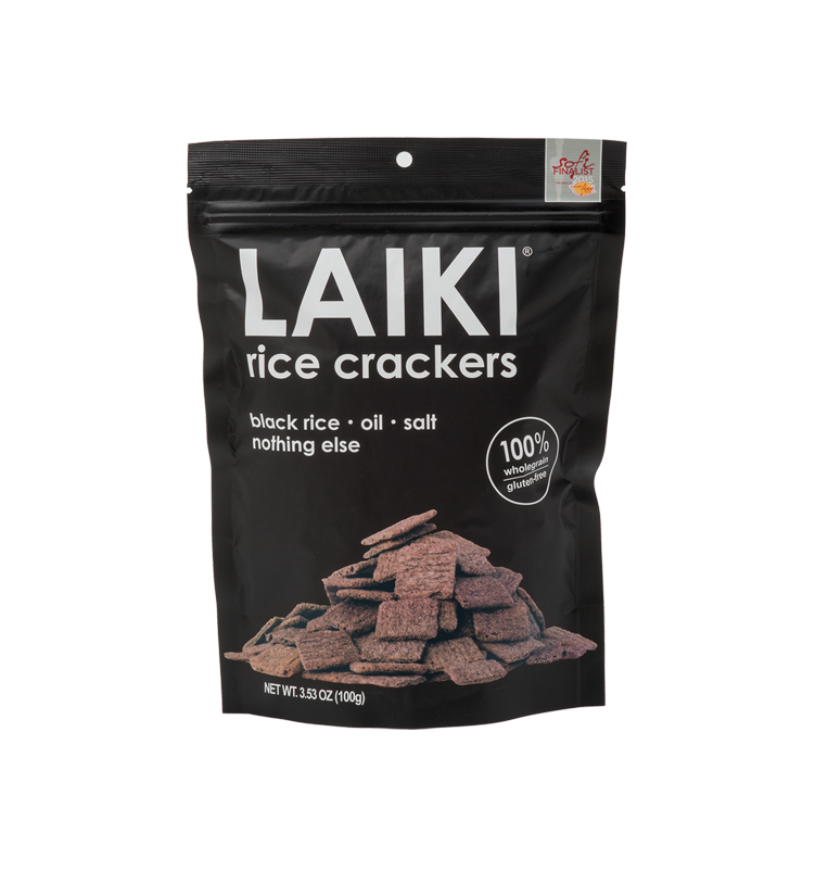 Wholesale Laiki Black Rice Crackers- Bulk
